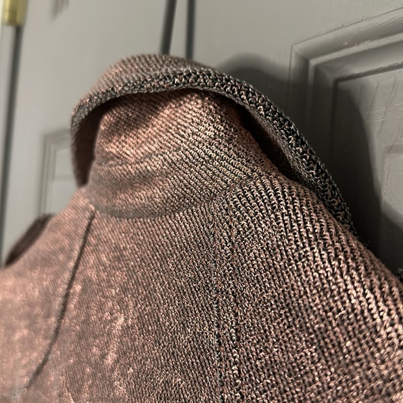 Cupcakes and cashmere metallic mauve Moto jacket - Picture 9 of 11